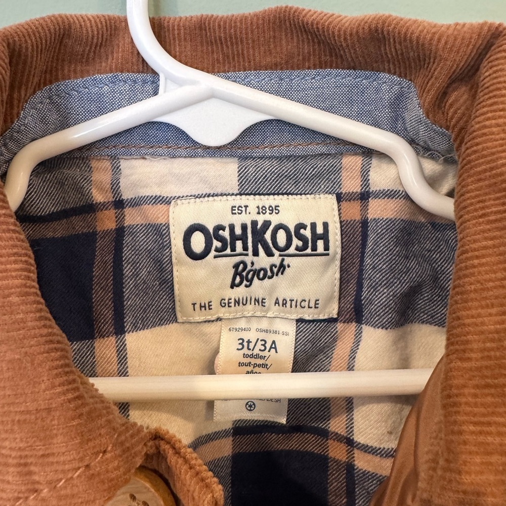 OSHKOSH BGOSH corduroy jacket - Picture 3 of 10